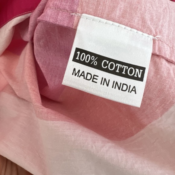 Olivia James The Label Bellini Stripe Louise Dress,Puff Sleeve,Preppy Sz L India - Picture 5 of 11